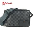 ショッピングメッセンジャーバッグ LOUIS VUITTON ルイヴィトン N40188  アルファメッセンジャー メッセンジャーバッグ クロス ダミエグラフィット ショルダーバッグ【中古】