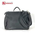 FENDI Fendi 7VA388pi- Cub -2WAY ручная сумочка сумка на плечо наклонный .. selection задний портфель черный мужской [ б/у ]