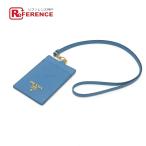 PRADA Prada IMC007 Logo чехол для пропуска safia-no кожа b люмен z[ б/у ]