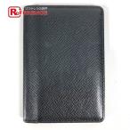 LOUIS VUITTON Louis Vuitton M30512 бур nai The -duposhu футляр для визитных карточек чехол для пропуска 2. складывать Taiga футляр для карточек arudowa-z[ б/у ]