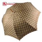 LOUIS VUITTON ルイヴィトン ヴィンテージ アンブレラ 長傘 雑貨 モノグラム 傘 ブラウン ユニセックス【中古】