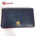 LOUIS VUITTON Louis Vuitton M67263myuru TIKKA ruto футляр для визитных карточек чехол для пропуска монограмма Anne план to футляр для карточек темно-синий [ б/у ]