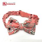 HERMES Hermes n-papiyon аксессуары лента Ribon бабочка галстук розовый мужской [ б/у ]