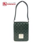 ショッピングヴェルニ LOUIS VUITTON ルイヴィトン M92128 クラブ カバン フラップ 肩掛け ダミエヴェルニ  ショルダーバッグ ペトロールブルー【中古】