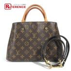 ショッピングVUITTON LOUIS VUITTON ルイヴィトン M41055 モンテーニュBB 2WAYバッグ ショルダーバッグ トートバッグ  モノグラム ハンドバッグ【中古】