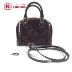 ショッピングヴェルニ LOUIS VUITTON ルイヴィトン  M91678 アルマBB アルマ BB カバン トートバッグ モノグラムヴェルニ ハンドバッグ アマラント 【中古】