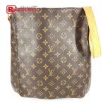 LOUIS VUITTON ルイヴィトン  M51256 ミュゼット カバン フラップ 斜め掛け モノグラム ショルダーバッグ ブラウン ユニセックス【中古】