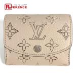 ショッピングヴィトン 美品 LOUIS VUITTON ルイヴィトン M82437 ポルトフォイユ・イリス XS コンパクトウォレット モノグラムマヒナ 3つ折り財布 ガレ【中古】