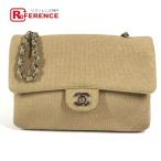ショッピングCHANEL CHANEL シャネル マトラッセ 25 マトラッセ25 カバン 肩掛け チェーン ショルダーバッグ ベージュ レディース【中古】