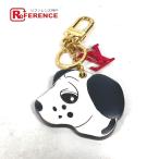 LOUIS VUITTON ルイヴィトン M01967 キーホルダー・アニモグラム ドッグ バッグチャーム 犬 ダルメシアン キーホルダー ホワイト【中古】