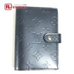 LOUIS VUITTON Louis Vuitton R20935 Agenda PM заправка имеется органайзер монограмма коврик обложка для записной книжки темно-синий [ б/у ]