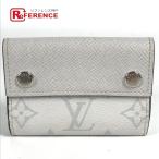 ショッピングルイ・ヴィトン LOUIS VUITTON ルイヴィトン M67621 ディスカバリー コンパクト ウォレット コンパクトウォレット  タイガラマ 3つ折り財布 ブロン【中古】