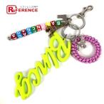 ショッピングバレンシアガ BALENCIAGA バレンシアガ 8290032 チャーム キーリング BLNCG ロゴ バッグチャーム キーホルダー マルチカラー ユニセックス【中古】