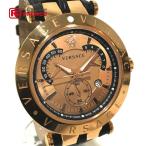 VERSACE ヴェルサーチ 23C80D999 S497 V-RACE CHRONO Vレース クロノ デイト クロノグラフ 腕時計 ゴールド メンズ  未使用【中古】