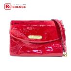 LOUIS VUITTON ルイヴィトン M93614 ベルエール ポシェット  チェーンウォレット 長財布 モノグラムヴェルニ ショルダーバッグ【中古】