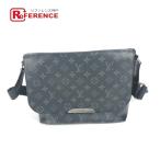 ショッピングモノグラム LOUIS VUITTON ルイヴィトン M40539 メッセンジャー エクスプローラーMM  カバン フラップ モノグラムエクリプス ショルダーバッグ【中古】