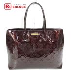 ショッピングヴェルニ LOUIS VUITTON ルイヴィトン  M91645 ウィルシャーMM トートバッグ 肩掛け モノグラムヴェルニ ショルダーバッグ アマラント【中古】