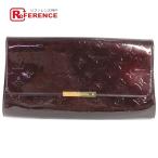 LOUIS VUITTON ルイヴィトン M91548 ロバートソン ポーチ フラップ モノグラムヴェルニ クラッチバッグ アマラント パープル【中古】