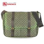 LOUIS VUITTON ルイヴィトン  M42351 サックママン おむつ替えシート付 マザーズバッグ モノグラムミニ ショルダーバッグ カーキ【中古】