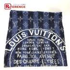 LOUIS VUITTON Louis Vuitton монограмма TRUNKS&BAGS пляж полотенце банное полотенце полотенце хлопок голубой унисекс [ б/у ]
