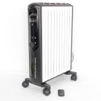【美品】デロンギ マルチダイナミックヒーター MDHU15-BK 快適温度一定キープモデル 1500W 10〜13畳 ピュアホワイト＋マットブラック