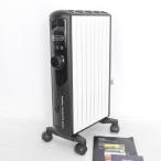 【美品】デロンギ マルチダイナミックヒーター MDHS12-BK ピュアホワイト+マットブラック ゼロ風暖房 本体