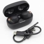ショッピングwf-1000xm4 ボーナスストア+5％【美品】SONY WF-1000XM4-BM ブラック ワイヤレス ノイズキャンセリングイヤホン ソニー 本体