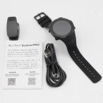 ボーナスストア+5％【美品】ShotNavi Evolve PRO ブラック 腕時計型GPSゴルフナビ 距離測定器 ショットナビ エボルブ プロ 本体