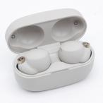 ショッピングwf-1000xm4 ボーナスストア+5％【美品】SONY WF-1000XM4 SM プラチナシルバー ワイヤレス ノイズキャンセリングイヤホン ソニー 本体