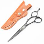 ボーナスストア+5％【美品】ミズタニシザーズ ACRO S HARD BLACK カットシザー 5.5インチ ハマグリ刃 3Dハンドル アクロ ハードブラック