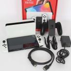 ボーナスストア+5%【美品】Nintendo Switch 有機ELモデル HEG-S-KAAAA ホワイト ニンテンドースイッチ 本体