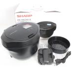 ボーナスストア+5％【美品】シャープ ヘルシオ ホットクック KN-HW24H-B プレミアムブラック 水なし自動調理鍋 HEALSIO 電気圧力鍋 SHARP 本体