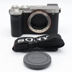 ボーナスストア+5％【美品】SONY α7C II ILCE-7CM2 ボディ シルバー ミラーレス一眼カメラ ソニー 本体