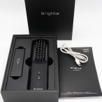 ボーナスストアPlus【美品】Brighte ELEKI BRUSH+ BRT-FSB180 ブラック 美顔器 EMS フェイスケア ブライト エレキブラシ 本体