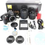 【ボーナスストアPlus】Nikon D3300 ダブルズームキット ブラック D3300WZBK デジタル一眼レフカメラ ニコン 本体