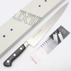 ショッピング新品 ボーナスストア+5％【新品】ミソノ UX10 筋引包丁 No.722 九寸 鍔付柄 刃渡り約270mm 洋包丁 Misono