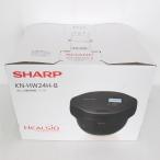 ボーナスストア+5％【新品】シャープ ヘルシオ ホットクック KN-HW24H-B プレミアムブラック 水なし自動調理鍋 HEALSIO 電気圧力鍋 SHARP 本体