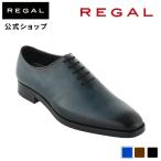 リーガル 公式 REGAL 24GL ホールカット ネイビー ビジネスシューズ メンズ