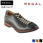 ショッピングREGAL 公式 REGAL 60EL レースアップレザースニーカー ブラック スニーカー リーガル メンズシューズ メンズスニーカー レザー レースアップ レザースニーカー