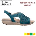 公式 REDWOOD RIVER MINNETONKA(R) M10C フットベットサンダル ブルーグリーンスエード サンダル レディース リーガルコーポレーション