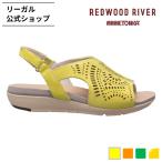 ショッピングMINNETONKA 公式 セール REDWOOD RIVER　MINNETONKA(R) M10C フットベットサンダル イエロースエード サンダル レディース  リーガル