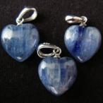 カイヤナイト・ハートペンダント・1個