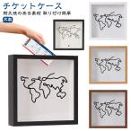  настольный билет кейс из дерева место хранения box коробочка для коллекционирования билет box билет box сувенир хранение compact . стильный темно синий sa-