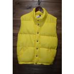 Crescent Down Works クレセントダウンワークス Italian Vest イタリアンベスト イエロー レガッタ別注 Made in USA