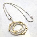 ¥À¥¤¥ä¥â¥ó¥É¹ç·×1.25ct¡¡K18YGWG ¥´¡¼¥ë¥É¥Ú¥ó¥À¥ó¥È¥Í¥Ã¥¯¥ì¥¹