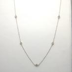 ¥À¥¤¥ä¥â¥ó¥É¹ç·×0.15ct¡¡K18WG ¥´¡¼¥ë¥É¥Í¥Ã¥¯¥ì¥¹