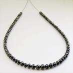 100ct ¥ß¥é¡¼¥Ü¡¼¥ë¥«¥Ã¥È¡¡¥Ö¥é¥Ã¥¯¥À¥¤¥ä¥â¥ó¥É¥Í¥Ã¥¯¥ì¥¹ K18WG¡¡Black Diamond