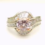 ¥Õ¥¡¥ó¥·¡¼¥é¥¤¥È¥Ô¥ó¥¯¥À¥¤¥ä¥â¥ó¥É1.296ct VS2 CGL¥½¡¼¥Æ¥£¥ó¥° ¥×¥é¥Á¥Ê¥ê¥ó¥° ¥é¥¦¥ó¥É