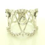 ���������1.23ct K18WG �ۥ磻�ȥ�����ɥ��