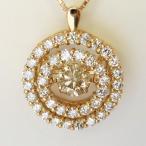 ���󥷥󥰥��ȡ�����������0.70ct ���0.97ct K18PG�ԥ󥯥�����ɥͥå��쥹